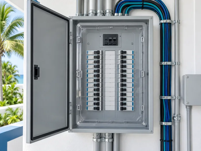 Electrical distribution panel