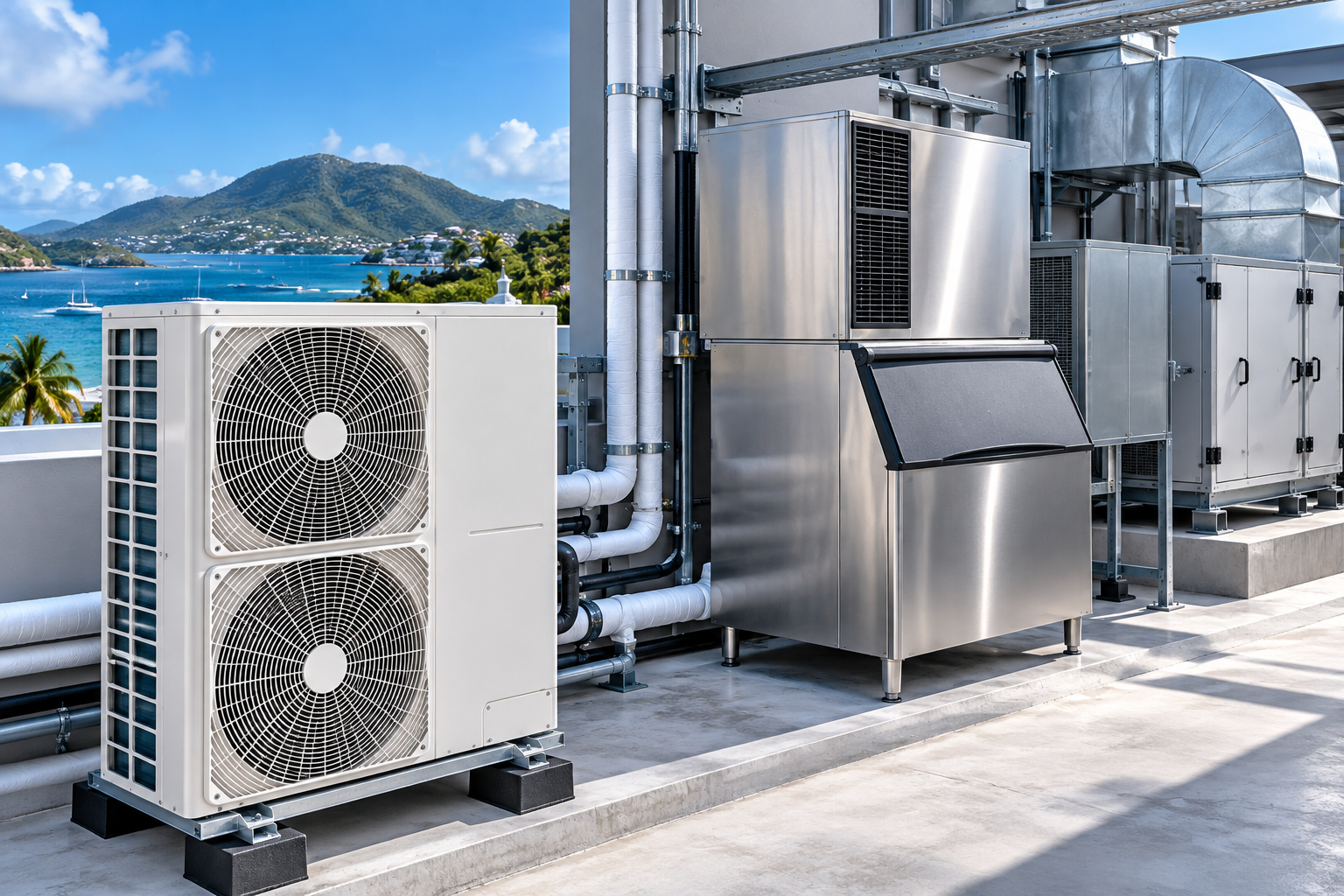 Air conditioning and commercial refrigeration equipment